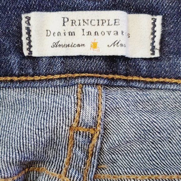 Principle Denim Innovators Dreamer Indigo Mid-Rise Skinny Jeans, Sz 27 - Picture 9 of 10